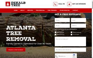 Dekalb Tree Service website