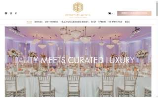 Events by Mesita - Atlanta Wedding Planner website