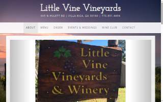 Little Vine Vineyards & Winery of East Point website