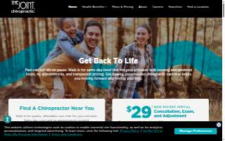 The Joint Chiropractic of North Druid Hills website