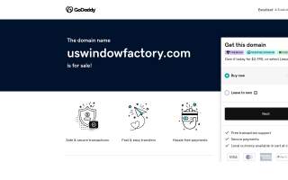U.S. Window Factory of North Druid Hills website