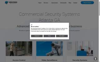 Verified Security website