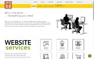 11 Fingers Design website