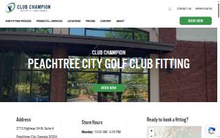 Club Champion of Peachtree City website