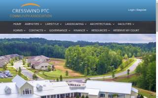Cresswind Peachtree City website