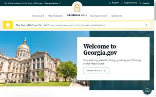 Georgia Website Design website