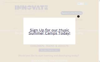 Innovate Music Academy - Peachtree City website