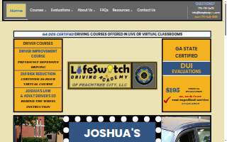 Life Switch Driving Academy of Peachtree City, LLC website