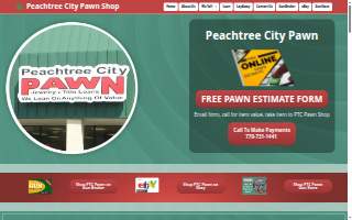 Peachtree City Pawn website