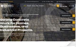 Tecno Concrete LLC website