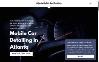 Atlanta Mobile Car Detailing website