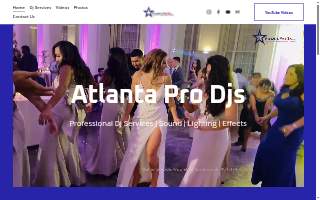 Atlanta Pro Djs of Peachtree Corners website