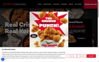 bb.q Chicken Peachtree Corners website