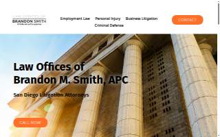 Brandon Smith Law, LLC website