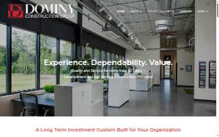 Dominy Construction Group, Inc. website