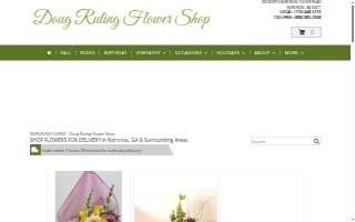 Doug Ruling Flower Shop website