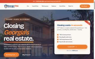 Georgia Title & Escrow Company website