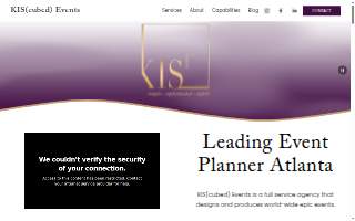 KIS(cubed) Events of Peachtree Corners website