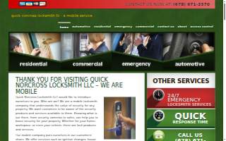 Quick Norcross Locksmith LLC of Peachtree Corners website