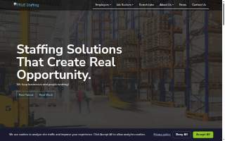 True Staffing of Duluth website