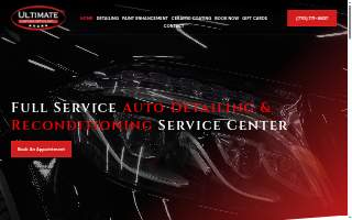 Ultimate Custom Detailing website