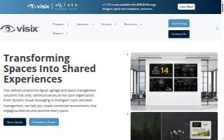 Visix, Inc. website