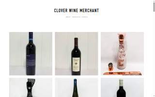 Clover Wine Merchant website