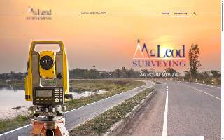 McLeod Surveying of Perry website