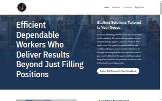 Premier Staffing Unlimited website