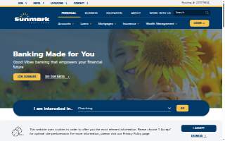 SunMark Community Bank Mortgage website