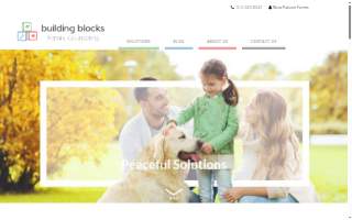 Building Blocks Family Counseling website