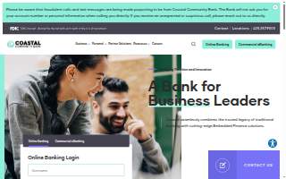 Coastal Age Management MD LLC website