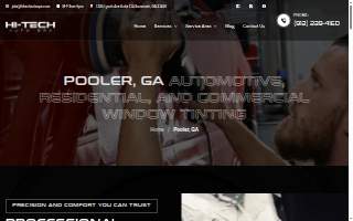 Hi-Tech Auto Spa | Window Tint website