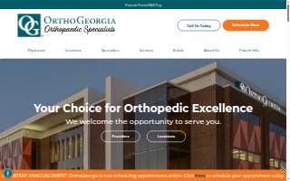 Ortho Pooler website