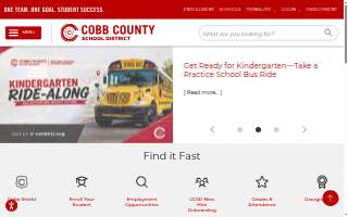 Cobb County Schools Audiology Services of Powder Springs website