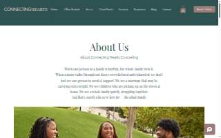 Connecting Hearts Counseling website