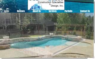 CSD Pools website