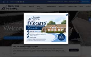 Georgia Podiatry website