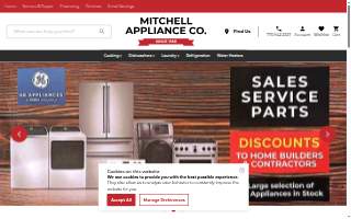Mitchell Appliance Co of Powder Springs website