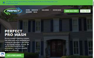 Perfect Pro Wash Powder Springs website