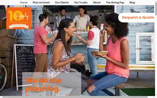 Simply Food Trucks website