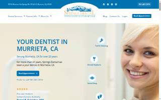 Springs Dental - Dr. Ricky Patel, DMD website