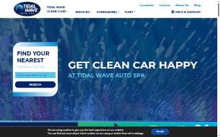 Tidal Wave Auto Spa | Car Wash website