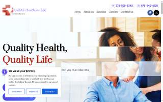 Zarab Healthcare LLC website