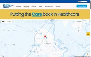 Coastal Community Health of Richmond Hill website