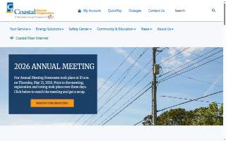 Coastal Electric Cooperative website