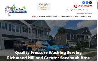 Coastal Soft Power Wash website
