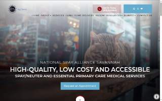 National Spay Alliance Savannah website
