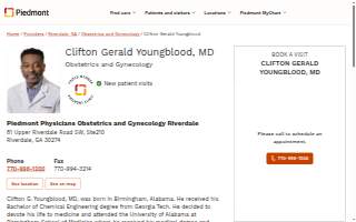 Clifton Youngblood, MD website