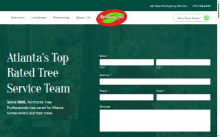 Northside Tree Professionals of Riverdale website